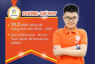  Hành trình 3 năm nỗ lực vươn lên của học viên Amslink Dương Chí Huy